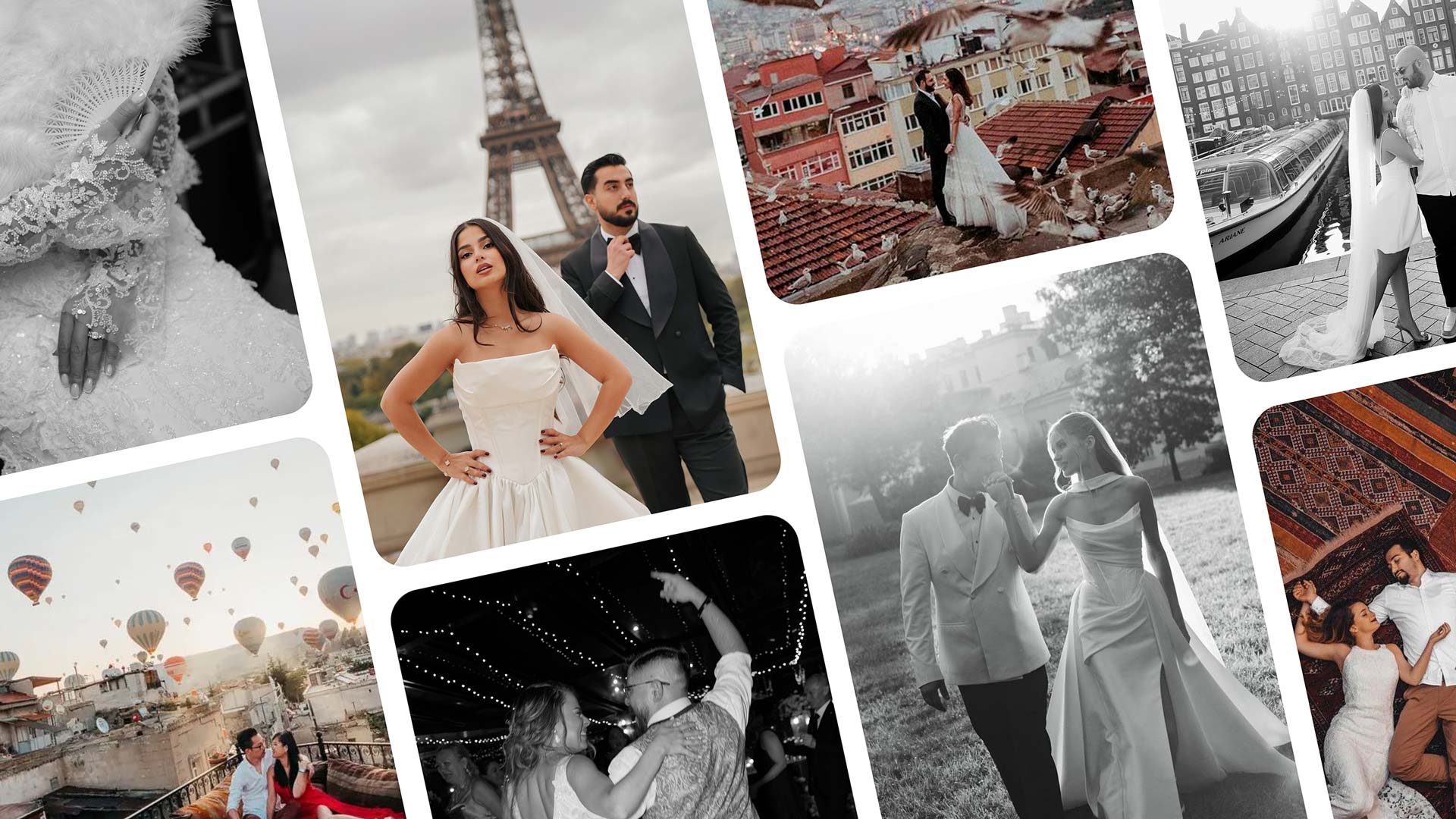 عکاسی و فیلمبرداری لوکس عروسی در استانبول و ترکیه - لاوانتا استودیو - عروس در لوکیشن رویایی بسفر